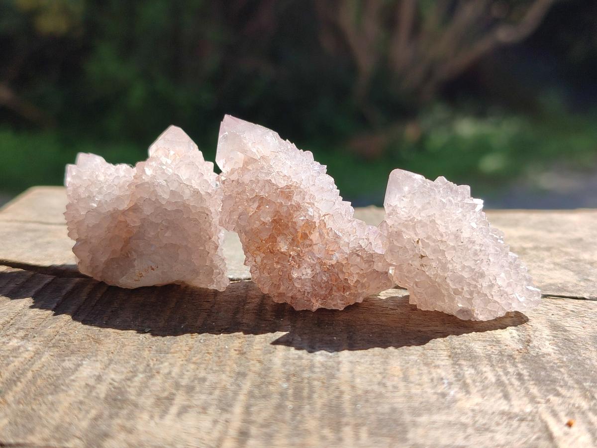 Natural Lilac Amethyst Spirit Quartz Clusters x 35 From Boekenhouthoek, South Africa - Toprock Gemstones and Minerals 