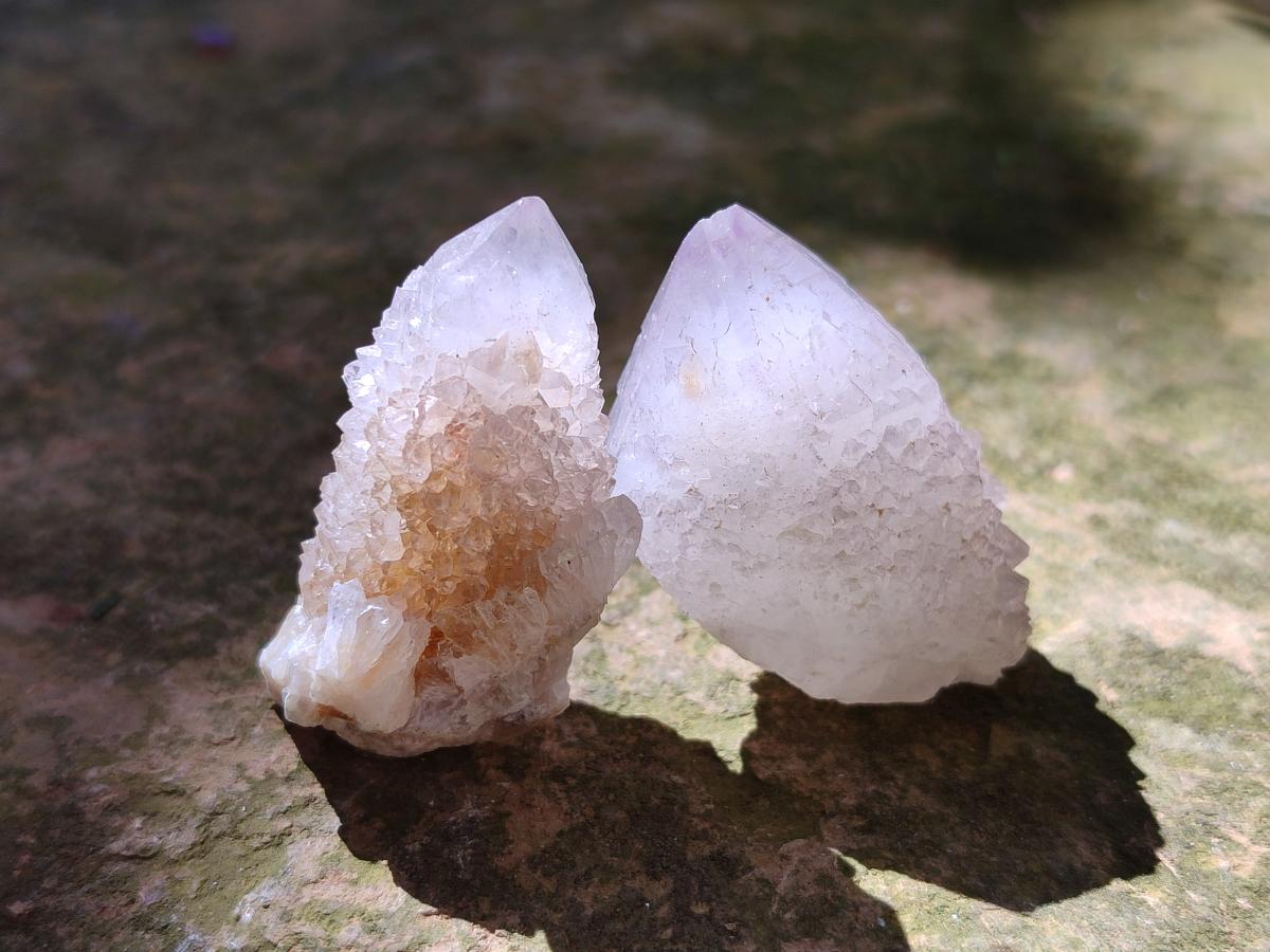 Natural Lilac Amethyst Spirit Quartz Clusters x 35 From Boekenhouthoek, South Africa - Toprock Gemstones and Minerals 