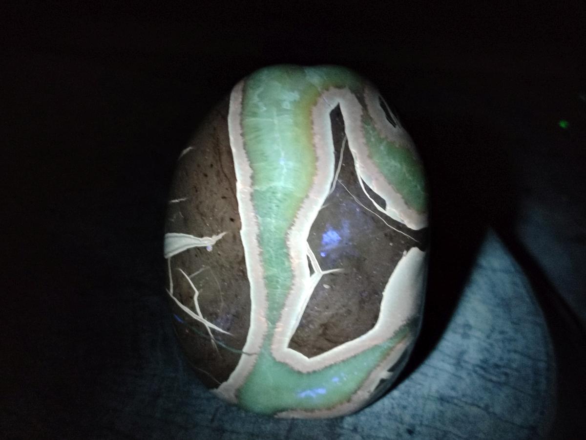 Polished Septerye Standing Free Forms x 3 From Mahajanga, Madagascar - Toprock Gemstones and Minerals 