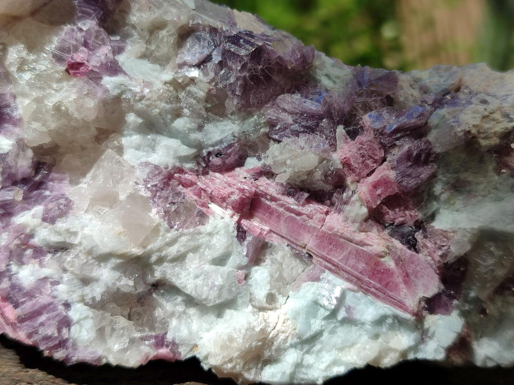 Natural Pink Rubellite Tourmaline Specimens x 3 From Karibib, Namibia - Toprock Gemstones and Minerals 