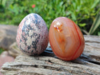 Polished Mixed Selected Gemstone Eggs x 12 From Southern Africa - Toprock Gemstones and Minerals 