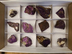 Natural Metallic Cobbed Purpurite Specimens x 12 From Erongo, Namibia - Toprock Gemstones and Minerals 