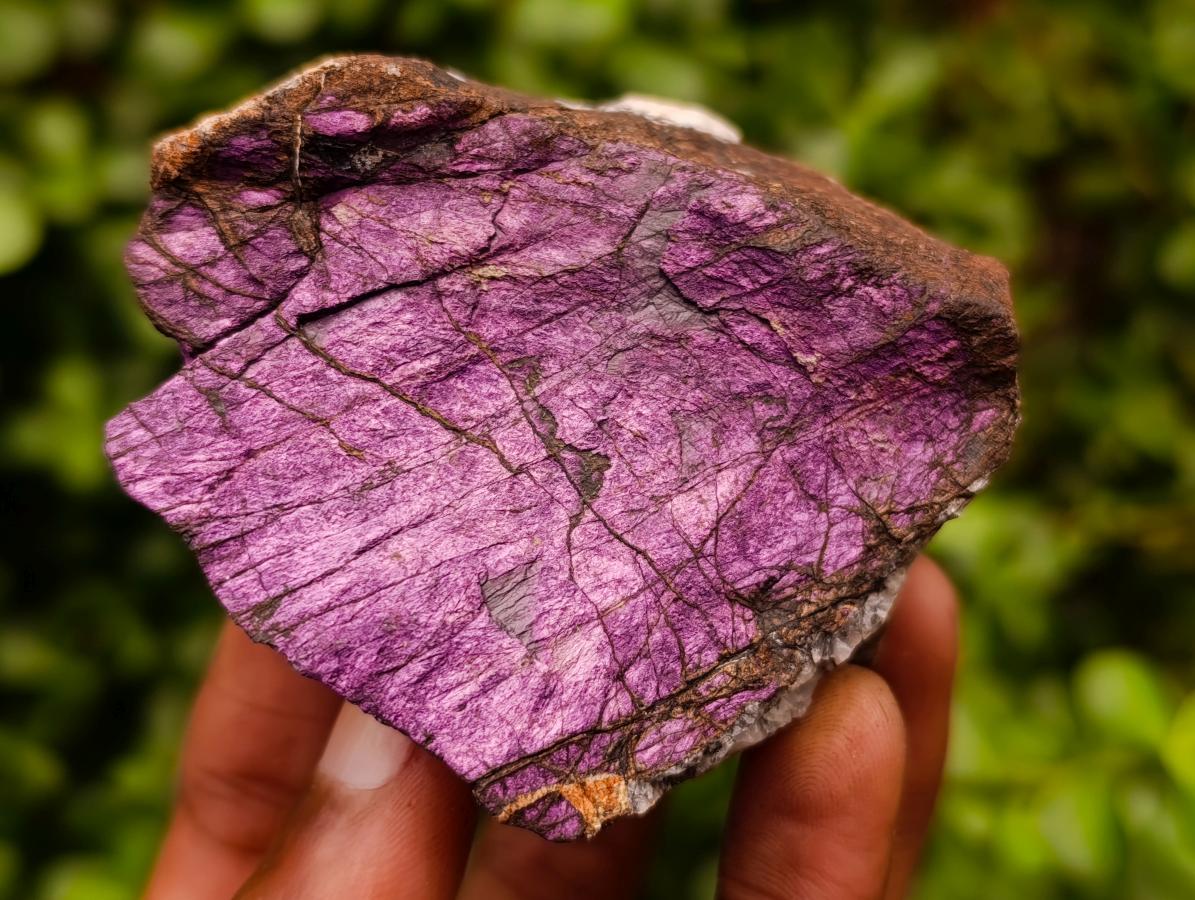 Natural Metallic Cobbed Purpurite Specimens x 12 From Erongo, Namibia - Toprock Gemstones and Minerals 