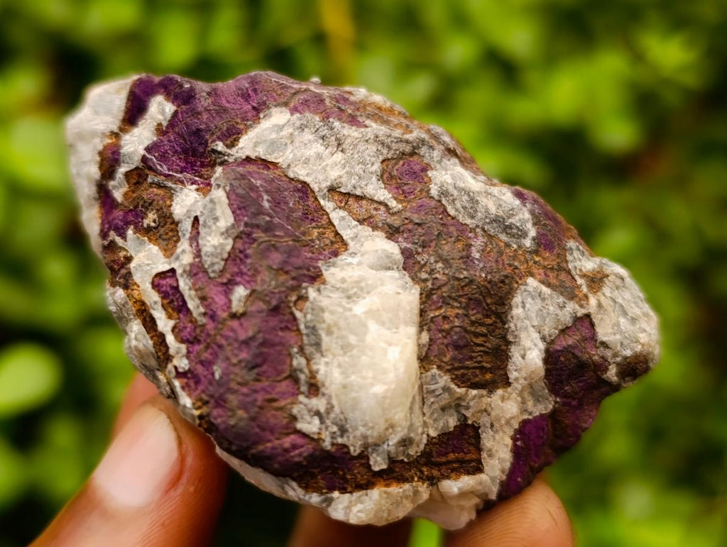 Natural Metallic Cobbed Purpurite Specimens x 12 From Erongo, Namibia - Toprock Gemstones and Minerals 