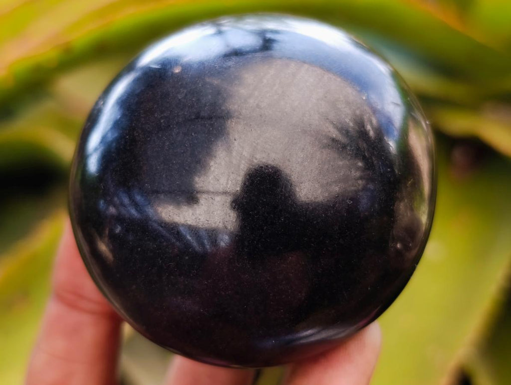 Polished Black Basalt Massage Set x 13 From Madagascar - Toprock Gemstones and Minerals 
