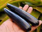 Polished Black Basalt Massage Set x 13 From Madagascar - Toprock Gemstones and Minerals 