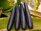 Polished Black Basalt Massage Set x 13 From Madagascar - Toprock Gemstones and Minerals 