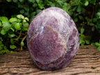 Polished Large Purple Chevron Amethyst Standing Free Form x 1 From Madagascar - Toprock Gemstones and Minerals 