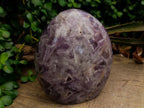 Polished Large Purple Chevron Amethyst Standing Free Form x 1 From Madagascar - Toprock Gemstones and Minerals 