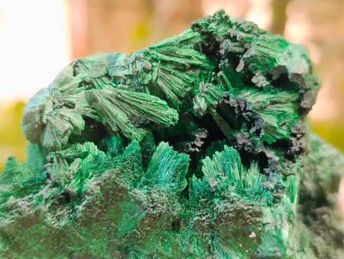 Natural Silky Malachite Specimens x 3 From Kasompe, Congo - Toprock Gemstones and Minerals 
