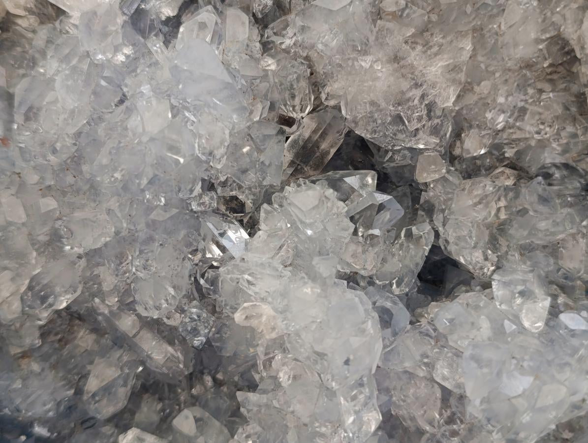 Natural XL Blue Celestite Geode Specimen x 1 From Sakoany, Madagascar - Toprock Gemstones and Minerals 