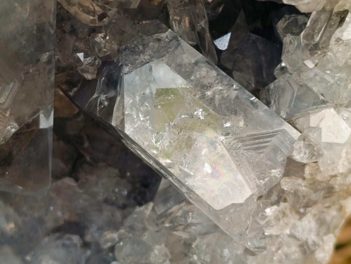 Natural XL Blue Celestite Geode Specimen x 1 From Sakoany, Madagascar - Toprock Gemstones and Minerals 