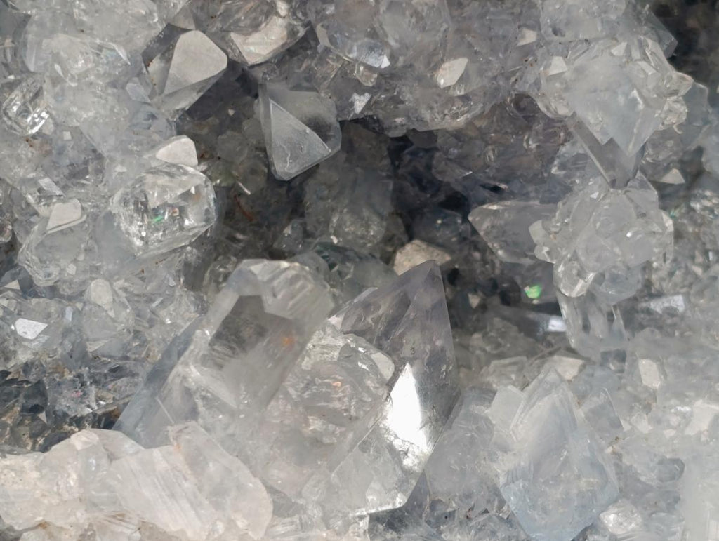 Natural XL Blue Celestite Geode Specimen x 1 From Sakoany, Madagascar - Toprock Gemstones and Minerals 