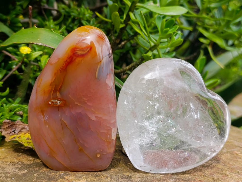 Polished Mixed Selected Multi Mineral Specimens x 6 From Madagascar - Toprock Gemstones and Minerals 