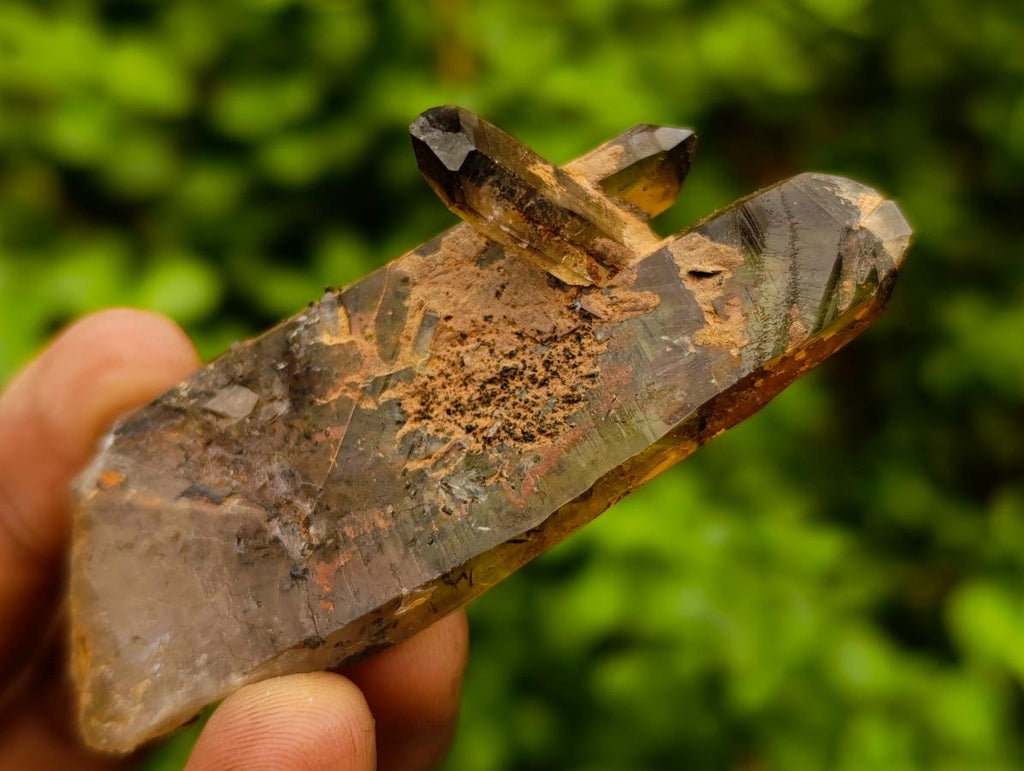 Natural Smokey Quartz Crystals x 24 From Zomba Plateau, Malawi - Toprock Gemstones and Minerals 