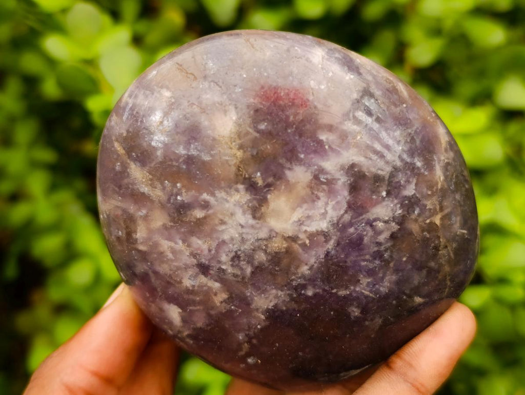 Polished Lepidolite Standing Free Forms x 4 From Ambatondrazaka, Madagascar - Toprock Gemstones and Minerals 
