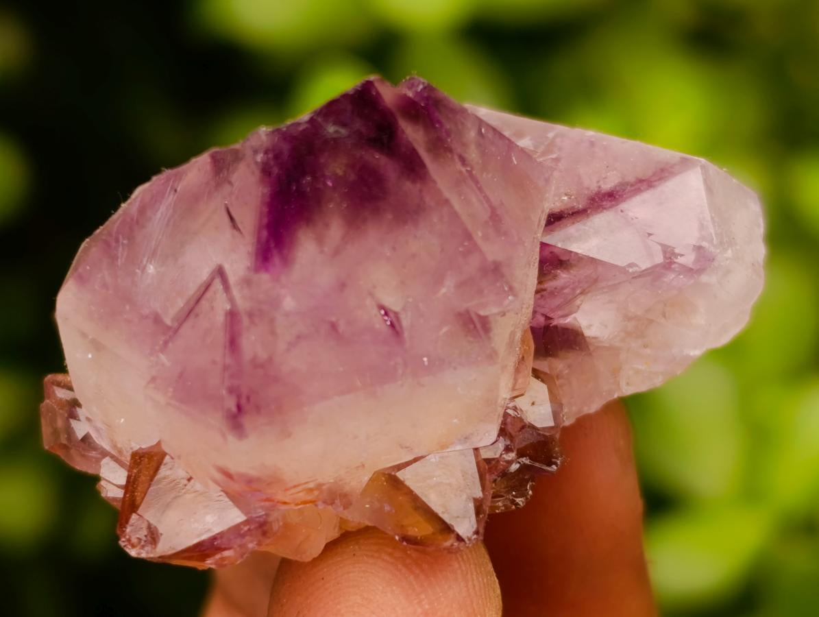 Natural Cactus Flower Amethyst Spirit Quartz Crystals x 63 From South Africa - Toprock Gemstones and Minerals 