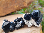 Natural Schorl Black Tourmaline with Feldspar Specimens x 71 From Erongo, Namibia - Toprock Gemstones and Minerals 