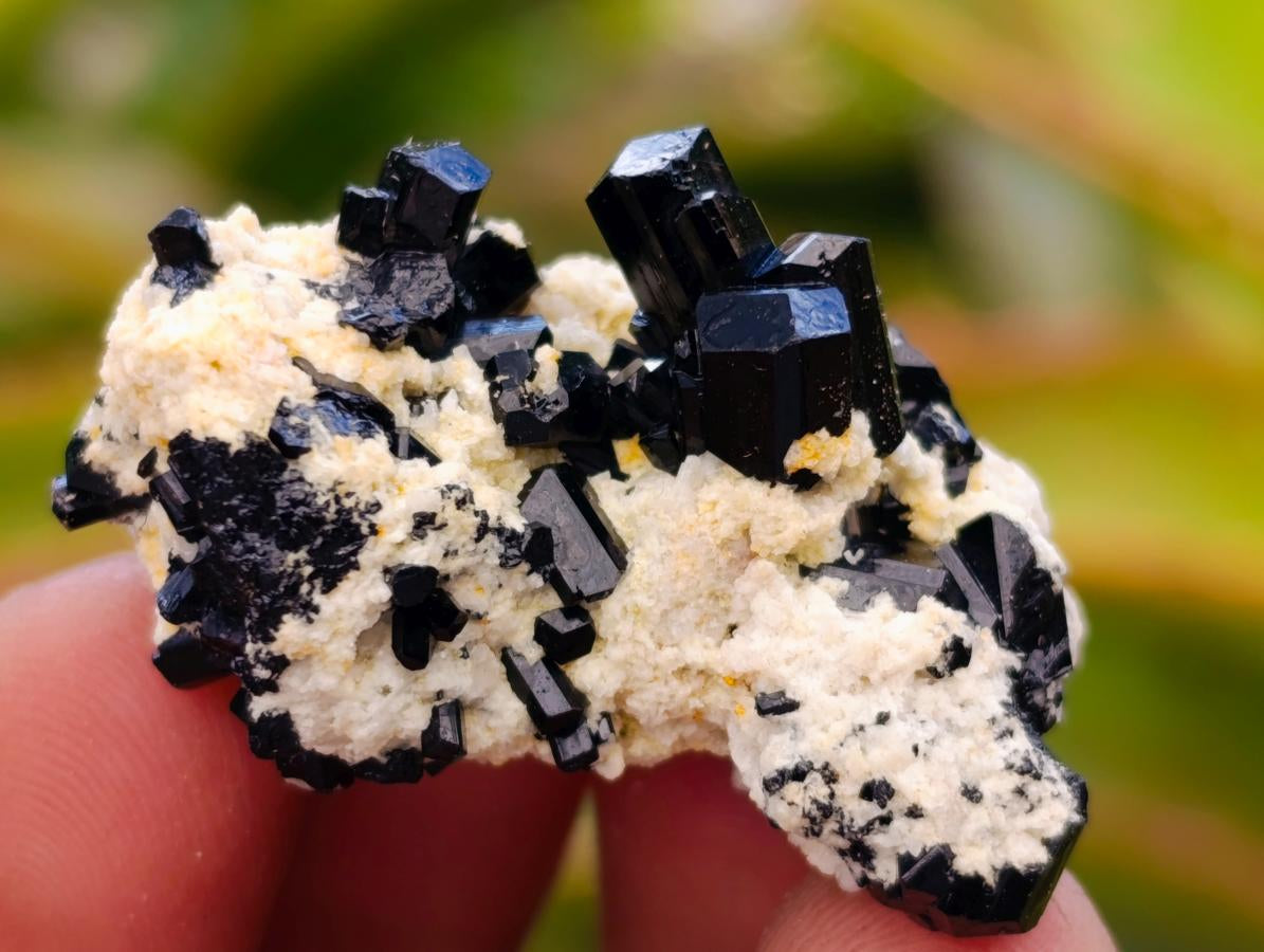 Natural Schorl Black Tourmaline with Feldspar Specimens x 71 From Erongo, Namibia - Toprock Gemstones and Minerals 