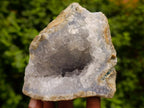 Natural Blue Lace Agate Geode Specimens x 6 From Nsanje, Malawi - Toprock Gemstones and Minerals 