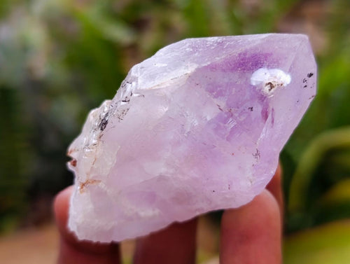 Natural Jacaranda Amethyst Single Crystals x 24 From Mumbwa, Zambia - Toprock Gemstones and Minerals 