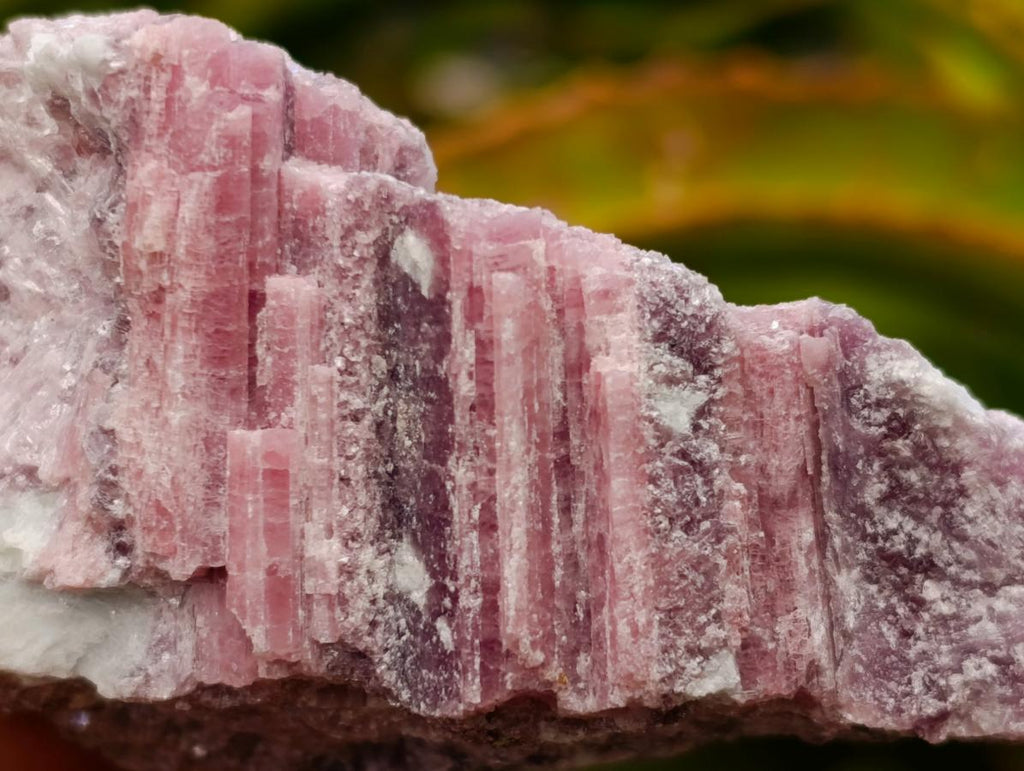 Natural Pink Rubellite Tourmaline Specimens x 6 From Karibib, Namibia - Toprock Gemstones and Minerals 