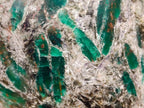 Polished Emerald Mica 'Mutokolite' Standing Free Forms x 3 From Mutoko, Zimbabwe - Toprock Gemstones and Minerals 