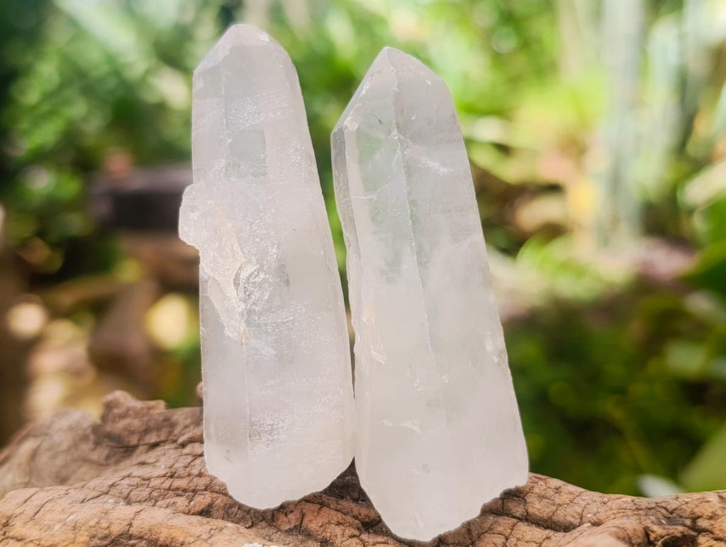 Natural Clear Quartz Crystals x 35 From Madagascar - Toprock Gemstones and Minerals 