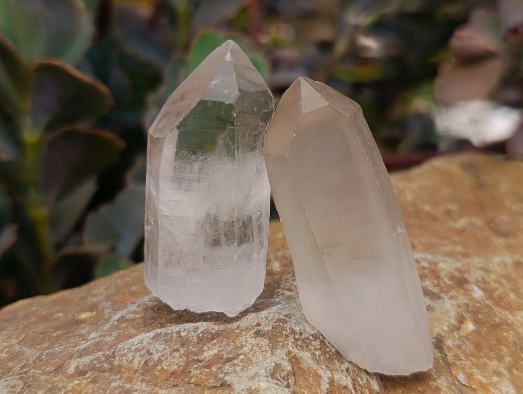 Natural Clear Quartz Crystals x 35 From Madagascar - Toprock Gemstones and Minerals 
