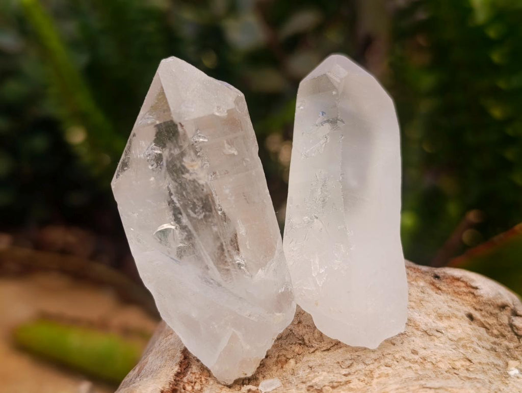 Natural Clear Quartz Crystals x 35 From Madagascar - Toprock Gemstones and Minerals 