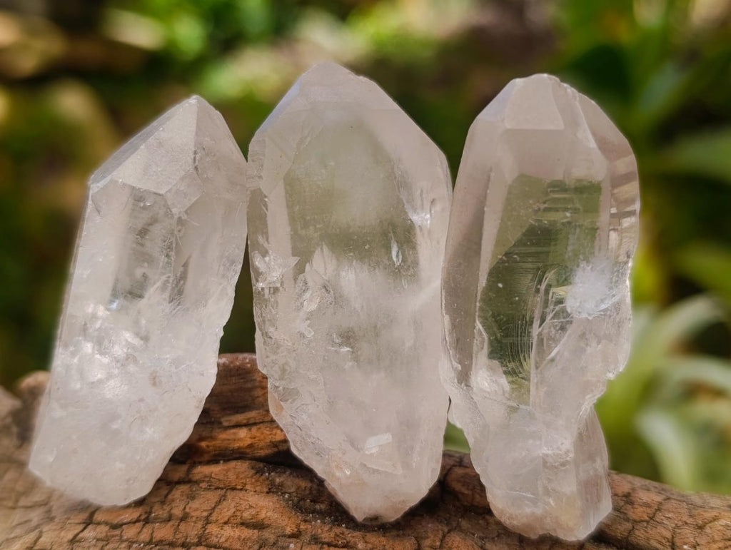 Natural Clear Quartz Crystals x 35 From Madagascar - Toprock Gemstones and Minerals 