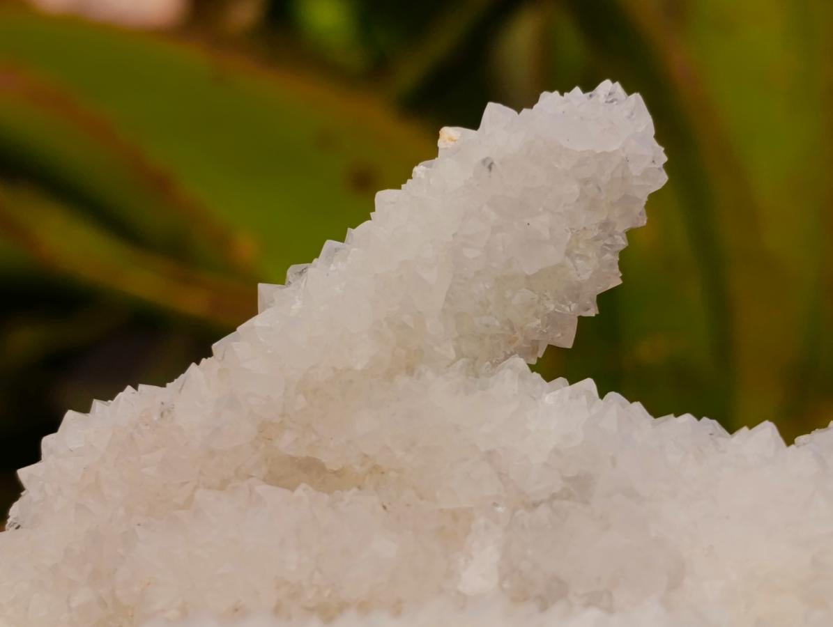 Natural Drusy Quartz Coated Calcite Pseudomorph Clusters x 4 From Albert's Mountain, Lesotho - Toprock Gemstones and Minerals 