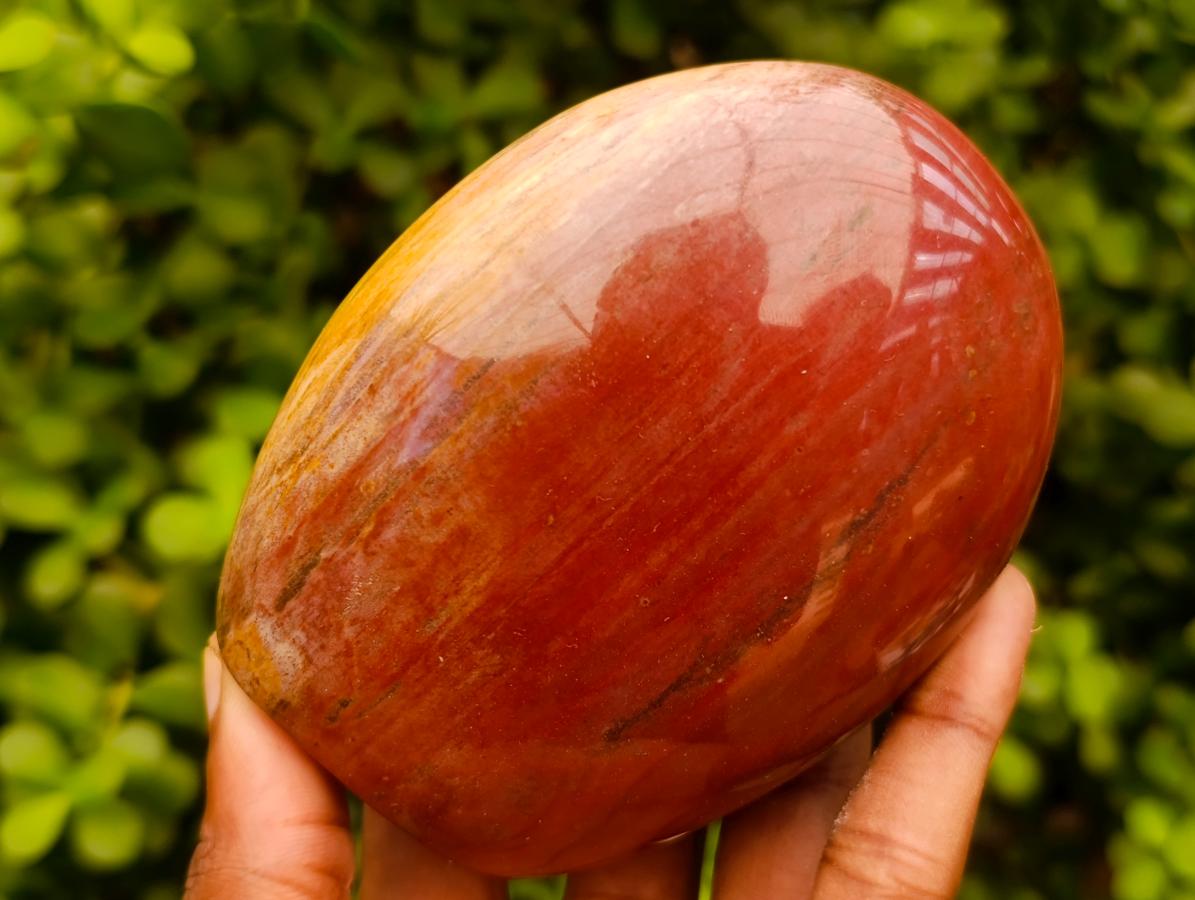 Polished Polychrome Jasper Standing Free Forms x 3 From NW Coast, Madagascar - Toprock Gemstones and Minerals 