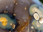Polished Agate Amethyst Geodes x 5 From Maintirano, Madagascar - Toprock Gemstones and Minerals 
