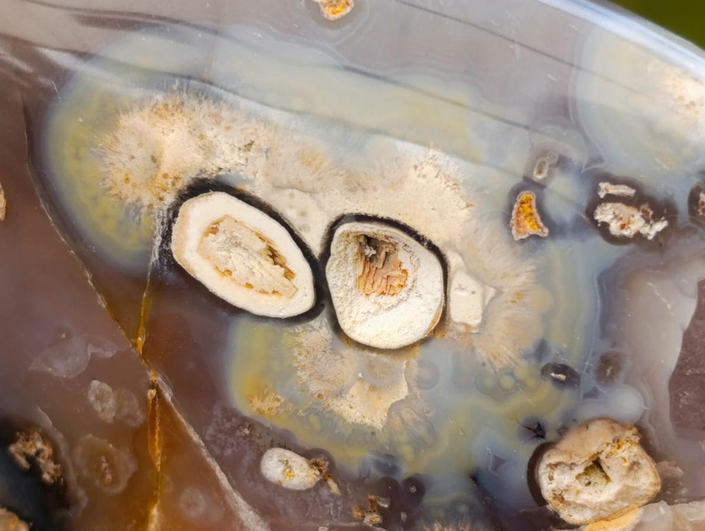 Polished Agate Amethyst Geodes x 5 From Maintirano, Madagascar - Toprock Gemstones and Minerals 