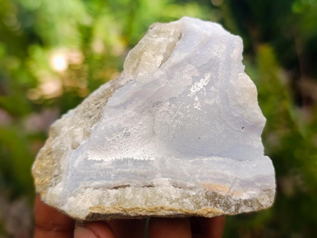 Natural Blue Lace Agate Geode Specimens x 12 From Nsanje, Malawi - Toprock Gemstones and Minerals 