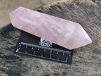 Polished Double Terminated Gemmy Rose Quartz Crystals x 4 From Madagascar - Toprock Gemstones and Minerals 