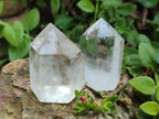 Polished Clear Quartz Display Crystals x 12 From Madagascar - Toprock Gemstones and Minerals 