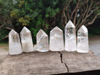 Polished Clear Quartz Display Crystals x 12 From Madagascar - Toprock Gemstones and Minerals 