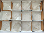 Polished Clear Quartz Display Crystals x 12 From Madagascar - Toprock Gemstones and Minerals 