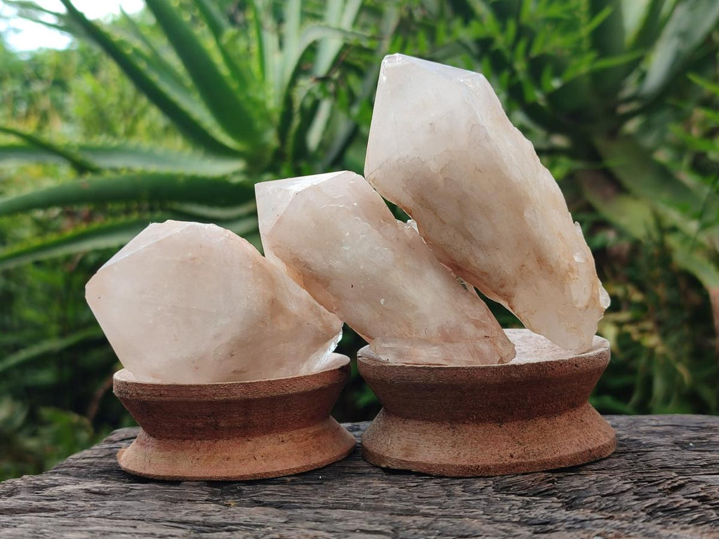 Natural Cascading Candle Quartz Crystals x 24 From Antsirabe, Madagascar - Toprock Gemstones and Minerals 