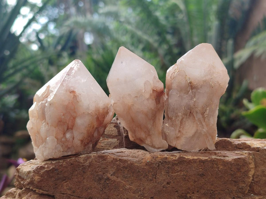 Natural Cascading Candle Quartz Crystals x 24 From Antsirabe, Madagascar - Toprock Gemstones and Minerals 