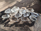 Polished Clear Quartz Crystal Double Terminated x 24 From Madagascar - Toprock Gemstones and Minerals 