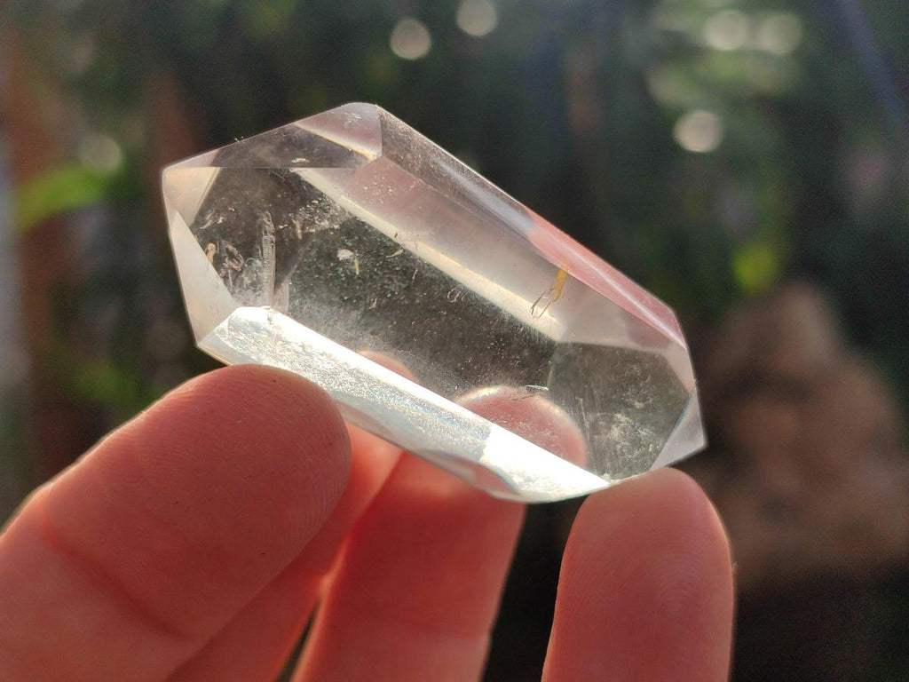 Polished Clear Quartz Crystal Double Terminated x 24 From Madagascar - Toprock Gemstones and Minerals 