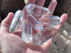 Polished Clear Quartz Crystal Double Terminated x 24 From Madagascar - Toprock Gemstones and Minerals 