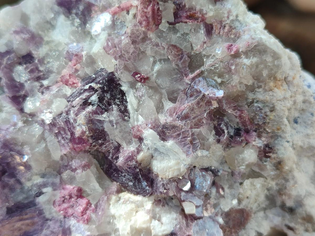 Natural Pink Rubellite Tourmaline Specimens x 6 From Karibib, Namibia - Toprock Gemstones and Minerals 
