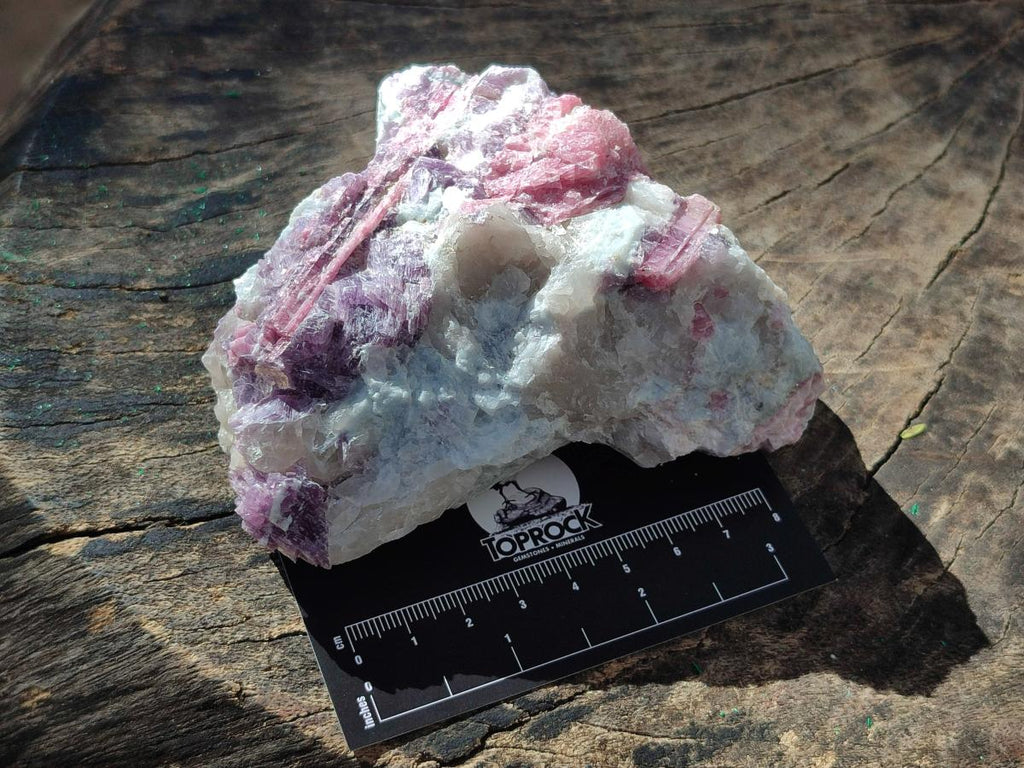 Natural Pink Rubellite Tourmaline Specimens x 6 From Karibib, Namibia - Toprock Gemstones and Minerals 