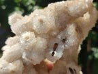Natural Drusy Snow Finger Quartz Coated Clusters x 2 From Albert's Mountain, Lesotho - Toprock Gemstones and Minerals 