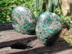 Polished Emerald Mica 'Mutokolite' Standing Free Forms x 4 From Mutoko, Zimbabwe - Toprock Gemstones and Minerals 