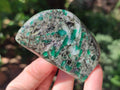 Polished Emerald Mica 'Mutokolite' Standing Free Forms x 4 From Mutoko, Zimbabwe - Toprock Gemstones and Minerals 